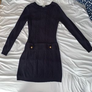 Navy blue Sweater Dress
